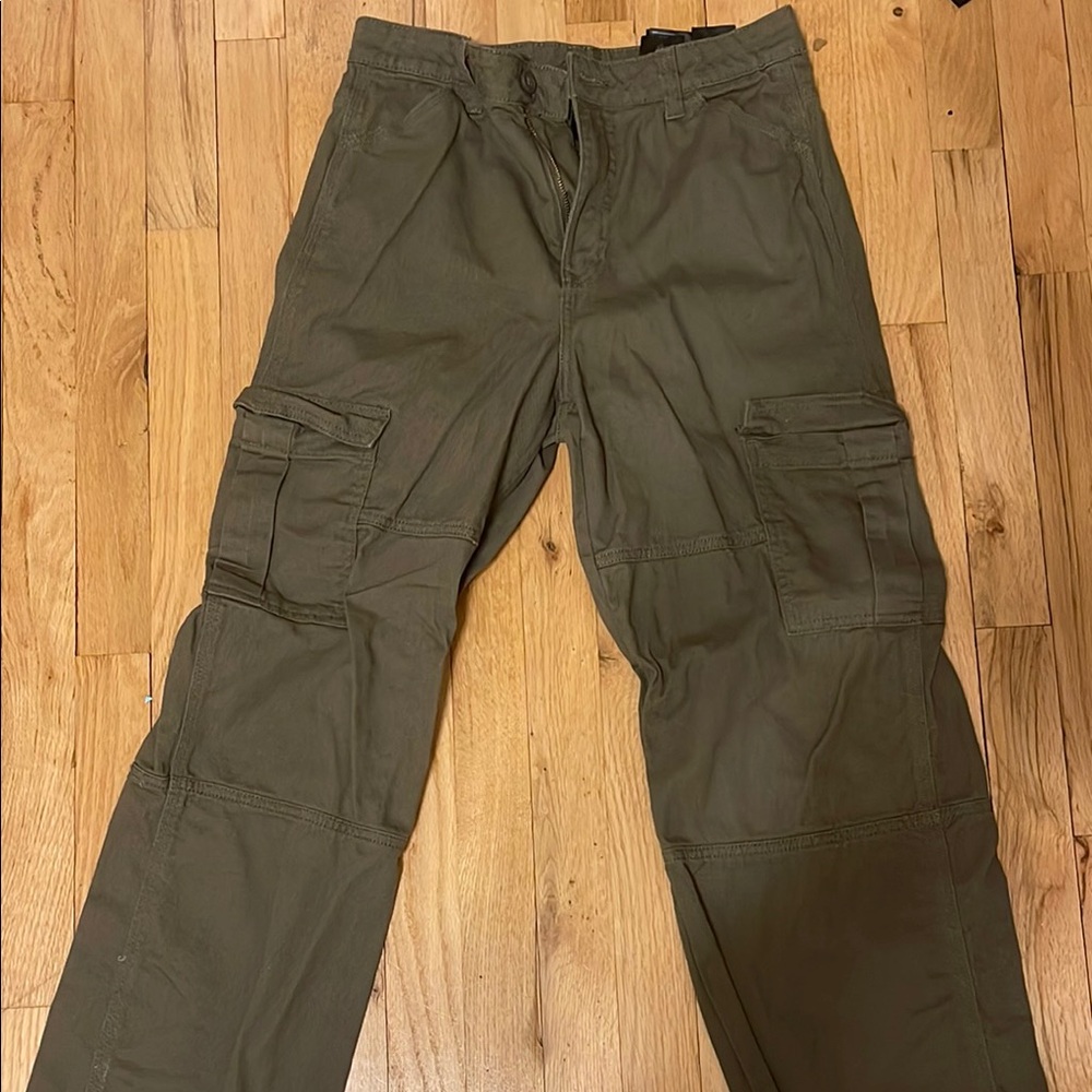 Green Cargo Pants